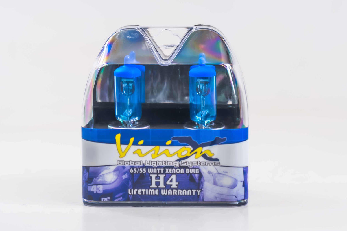 Vision X  Superwhite Halogen: H4 (90/100W / HI-LOW)(Set) (Universal) - VX-HH4