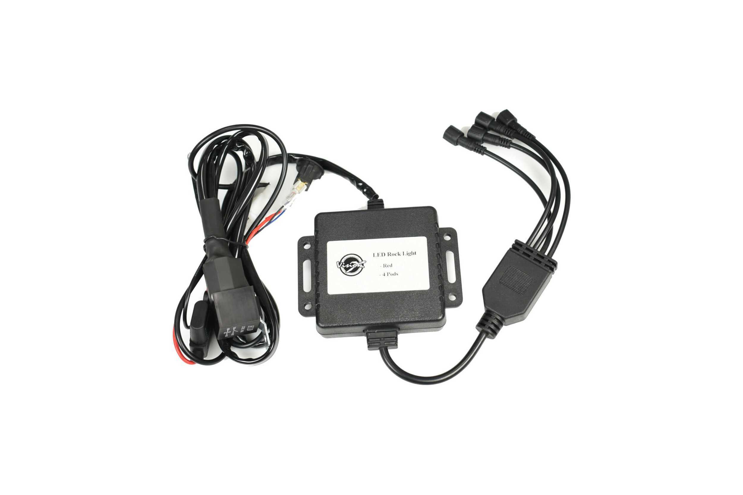 Vision X  LED Rock Light System: (9W / 6 Pod Set / White) (Universal) - HIL-RL6W