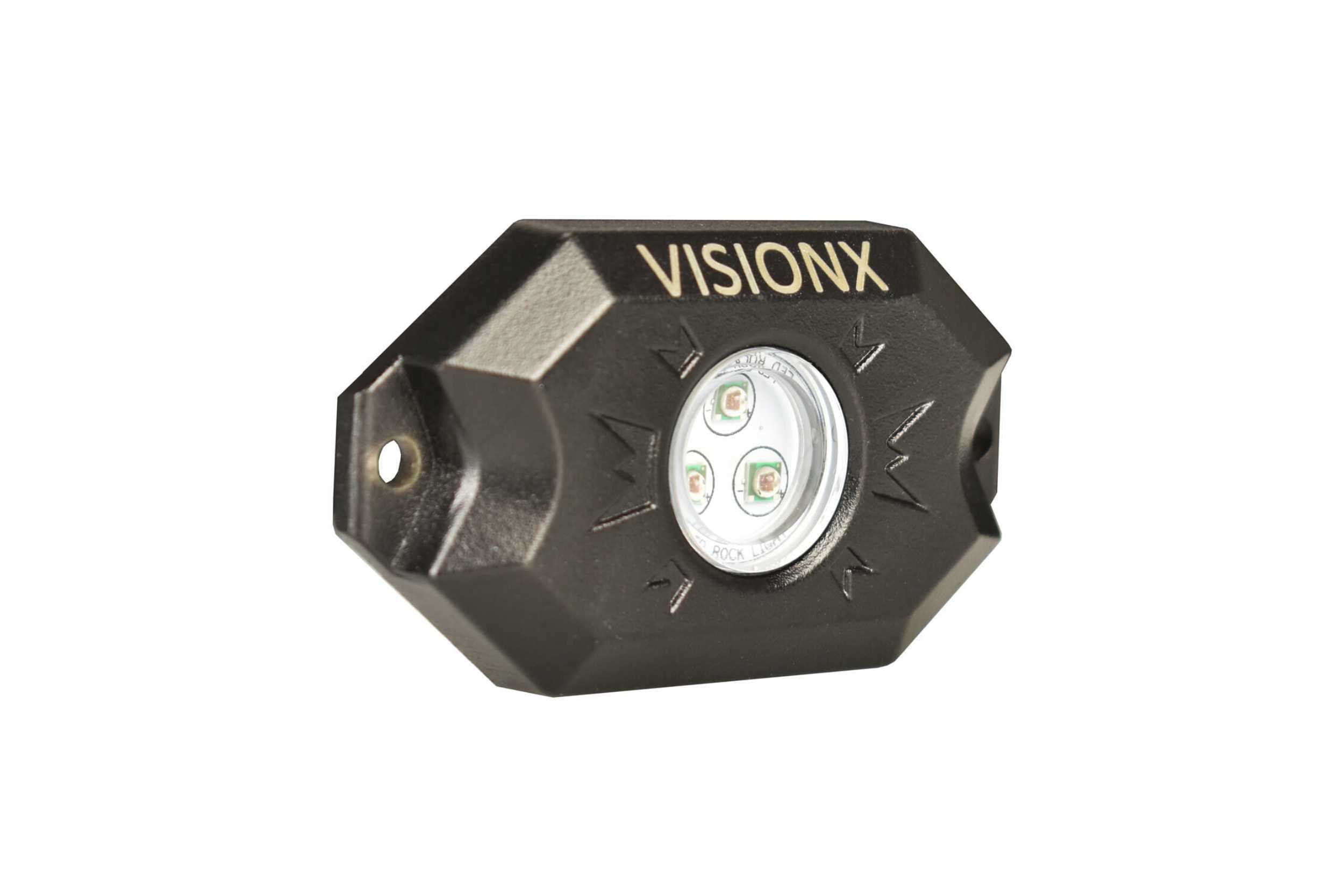 Vision X  LED Rock Light System: (9W / 6 Pod Set / Amber) (Universal) - HIL-RL6A