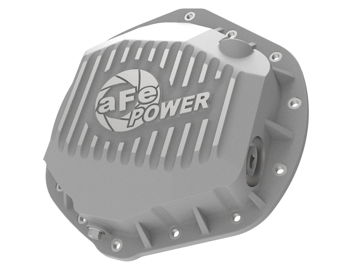 AFE Street Series Rear Differential Cover Raw w/ Machined Fins (Dodge Trucks 2500/3500 03-18) - 46-70390