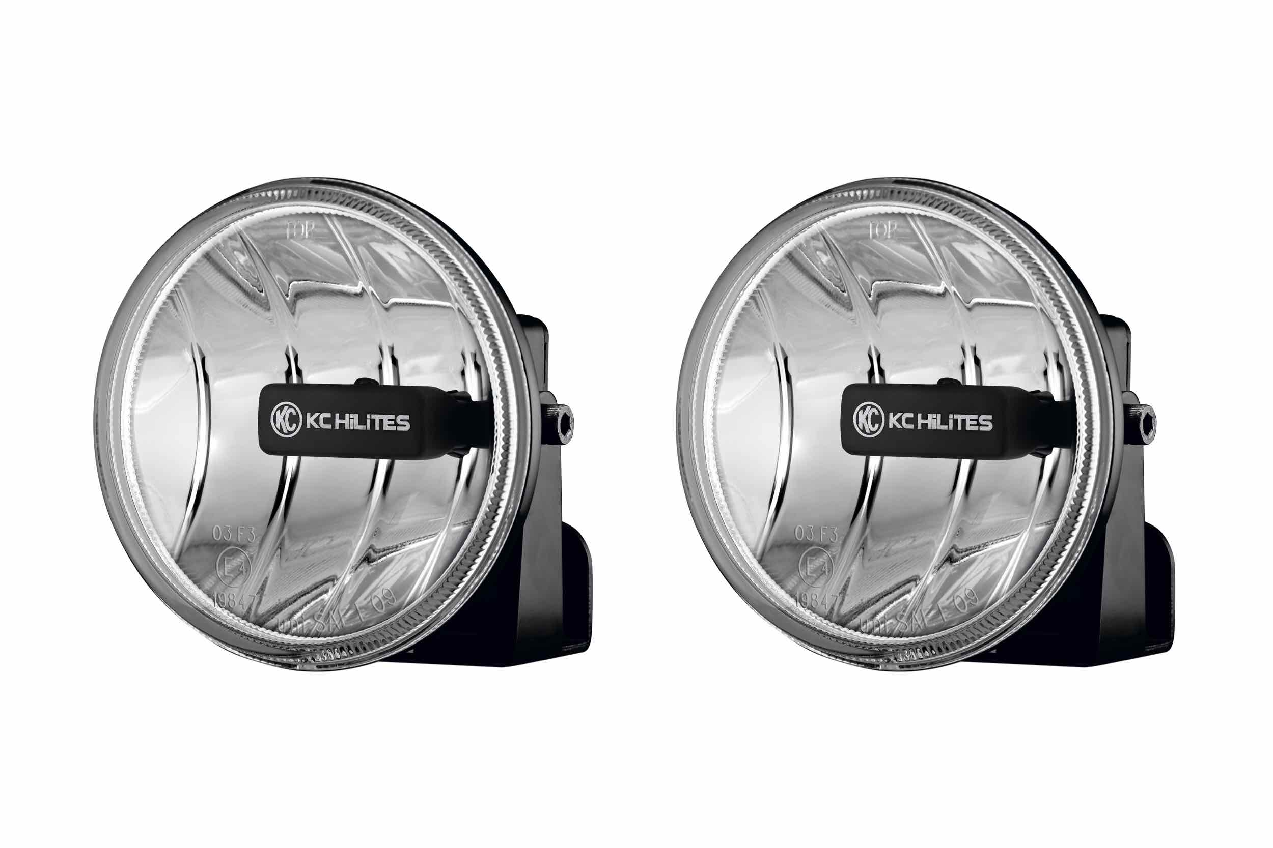 KC HiLites Gravity G4 Fogs: Universal (Set / White) (Universal) - KC493
