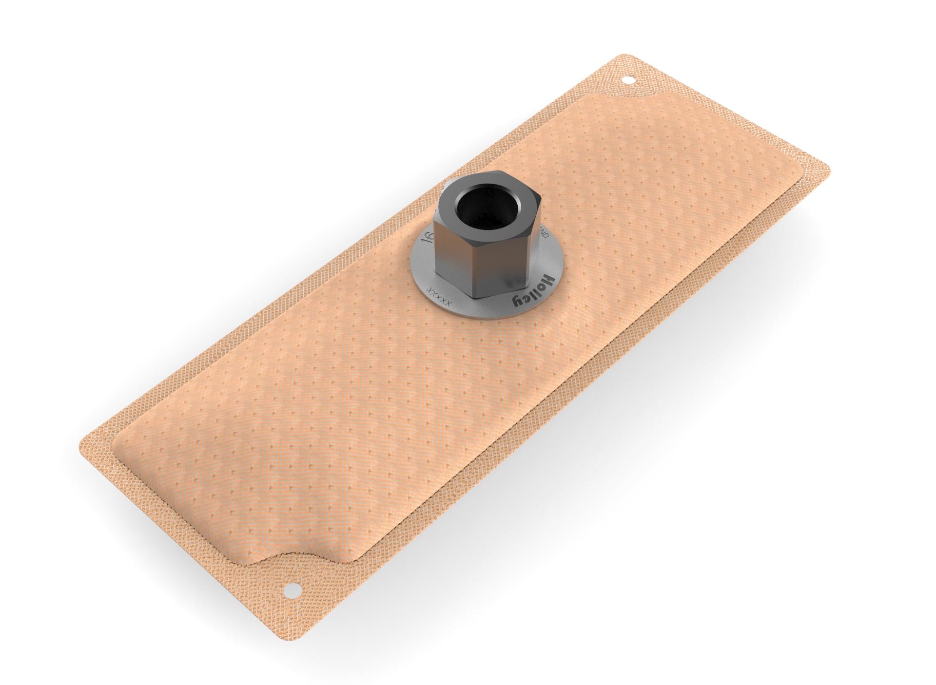 Holley 8" x 3" HydraMat, Rectangle.  - 16-108