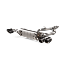 Akrapovic 2017-2020 Alfa Romeo Slip-On Line (Titanium). (2018-2020 Stelvio) - S-AR/TI/6H