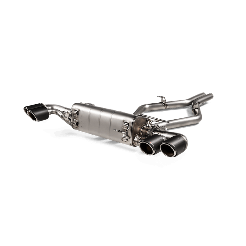 Akrapovic 2017-2020 Alfa Romeo Slip-On Line (Titanium). (2018-2020 Stelvio) - S-AR/TI/6H