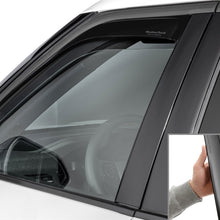 WeatherTech 20-26 Ford Explorer Front Front Side Window Deflectors - Matte Blk