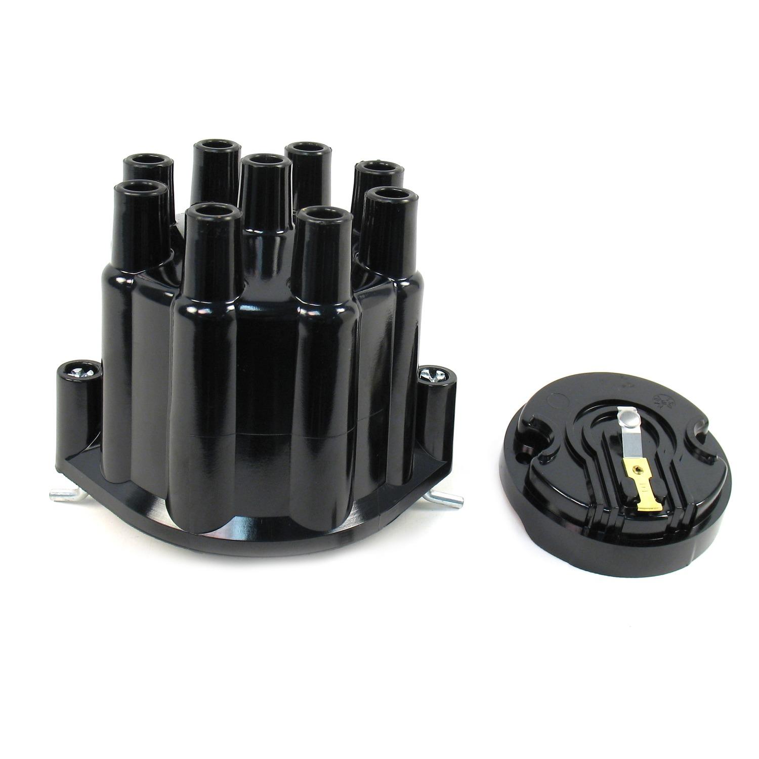 Pertronix Replacement Cap And Rotor Kit For Flame-Thrower "Stock-Look" Chevy Distributors. - D600702