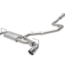 aFe Takeda 3" 304 Stainless Steel Cat-Back Exhaust System - Polished Tip (2021-2022 Hyundai Veloster N L4-2.0L (t)) - 49-37030-P