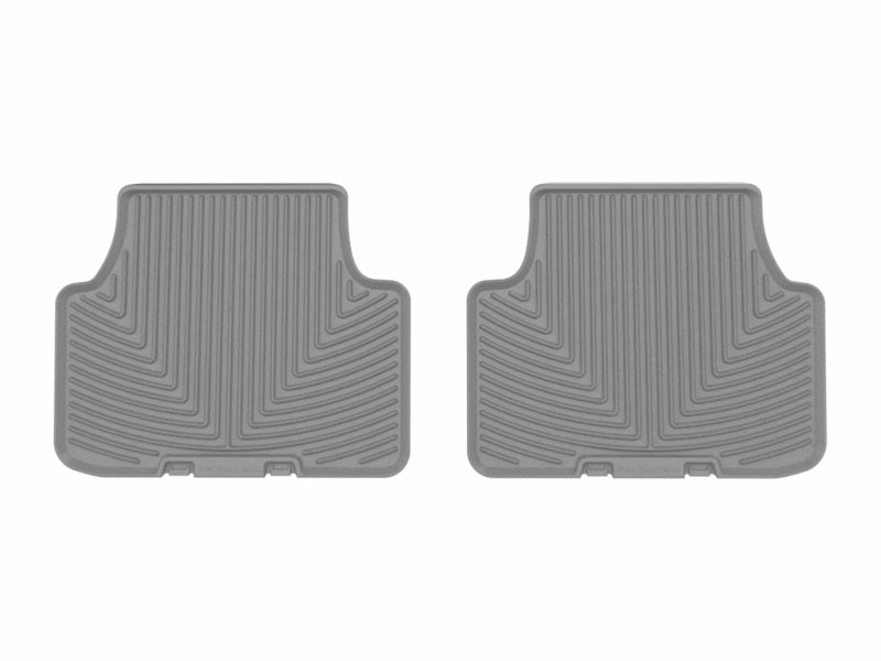 WeatherTech 19-25 Volkswagen Jetta 2nd Row Rear All-Weather Floor Mats - Grey