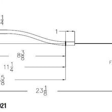 Mr. Gasket 6921 Oil Dipstk,Ford 351W