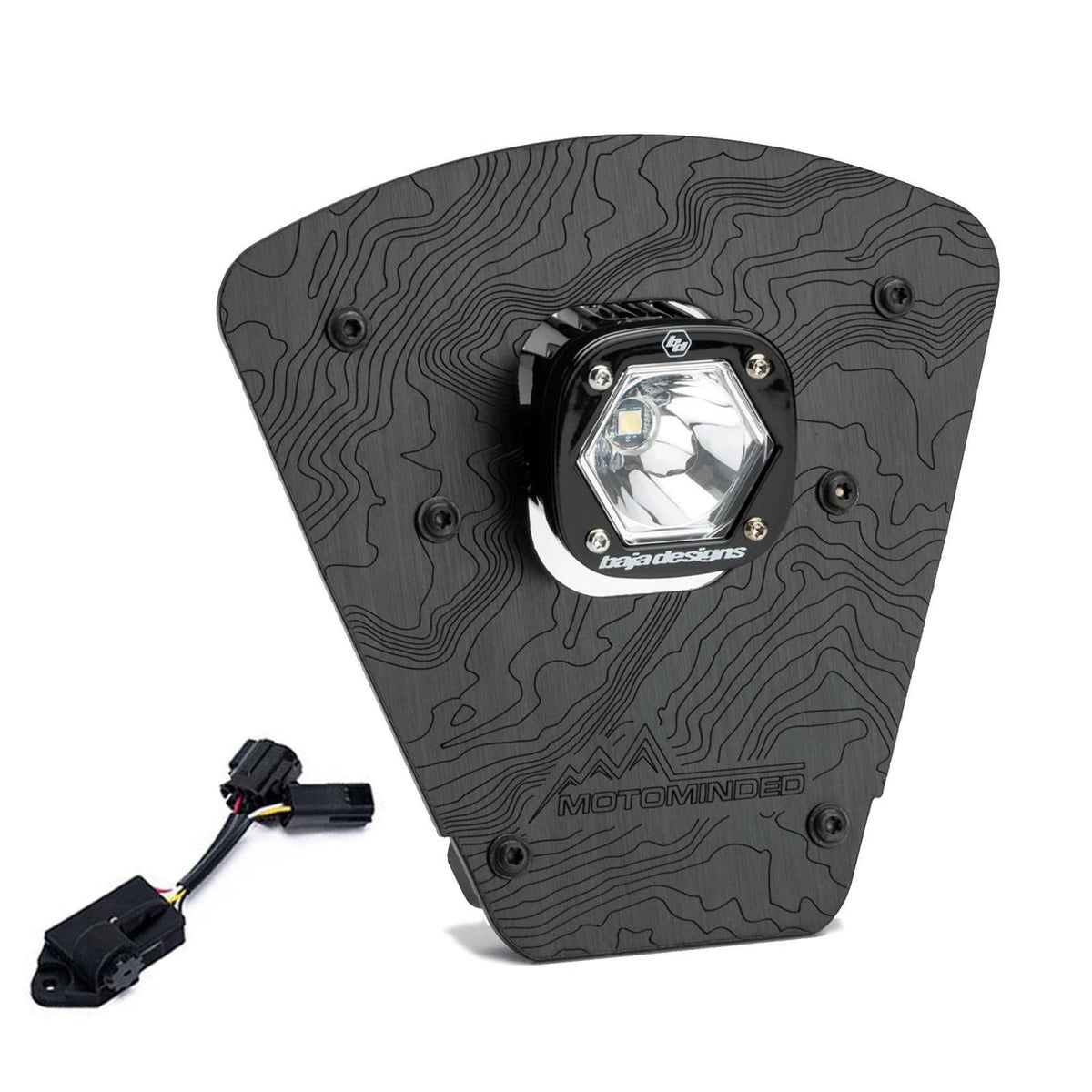 Baja Designs Gasgas S1 (D/C) Led Headlight Kit W/ Dimmer (2024-2025 ES 350, ES 500, EC 450F, EC 250, EC 300) - 38-7011