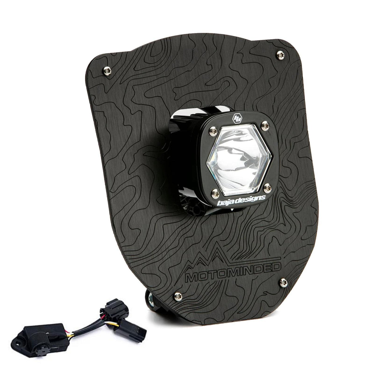 Baja Designs Husqvarna S1 (D/C) Led Headlight Kit W/ Dimmer (2024-2025 FE350S, FE450, FE501S, TE150, TE250, TE300) - 38-7017