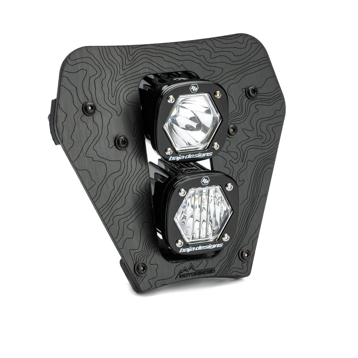 Baja Designs Ktm Dual S1 "Gemini" (D/C) Led Headlight Kit (2024-2025 450 XCF-W, 300 XC-W) - 38-7020