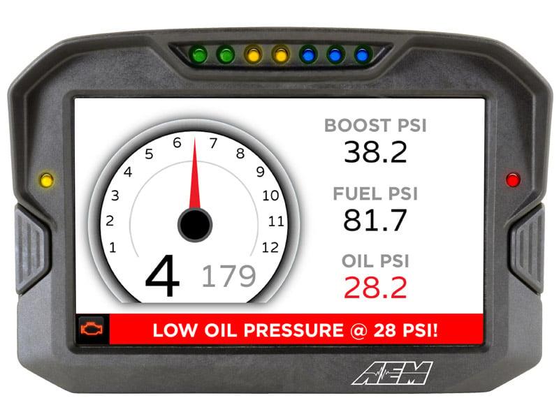 AEM Display Kit, CD-7 Carbon - 30-5700