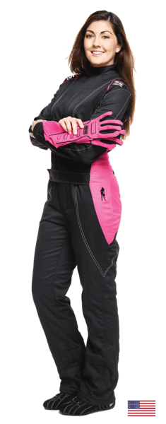 Simpson Racing Simpson Vixen Ii Ladies Med Blk/Pink - V2P2201