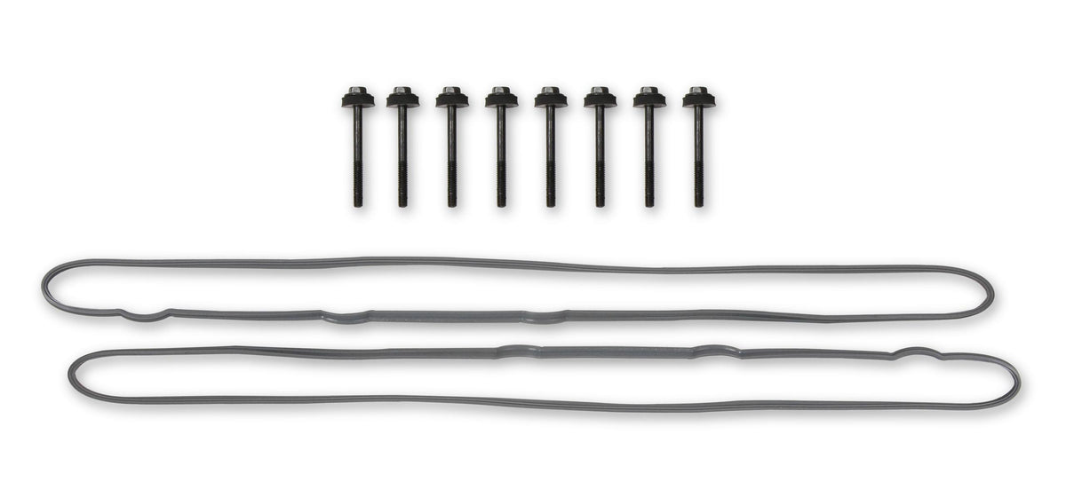 Holley 241-294 Gm Valve Cvr Black Ls1 W/ Coil Stand