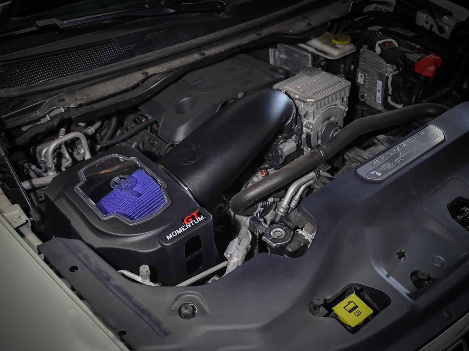 AFE Momentum GT Cold Air intake System - Pro 5R Filter (2022-2023 Jeep Wagoneer (WS) V8-5.7L) - 50-70106R
