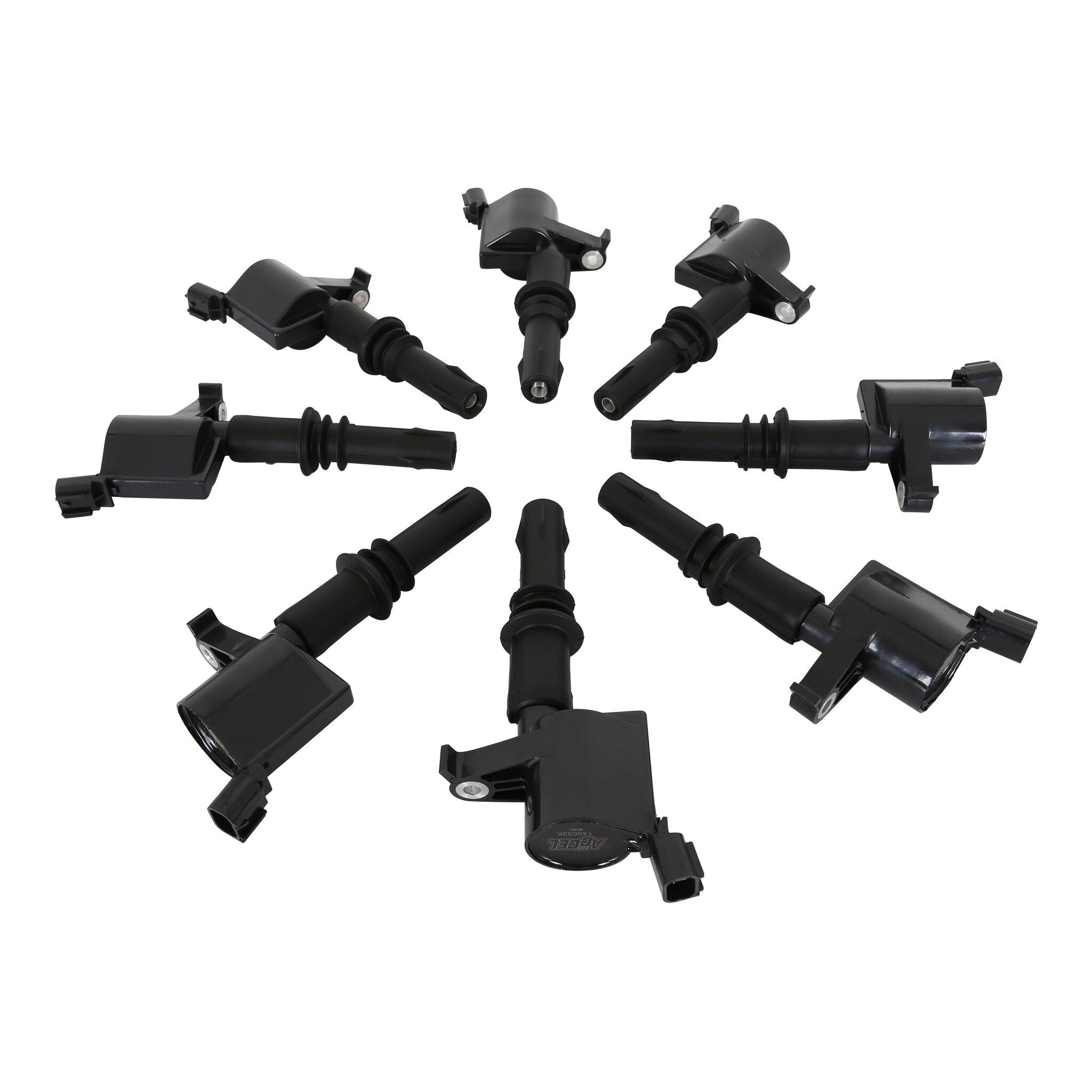 Accel 140033K-8 Coil 8Pk,Ford Mod Eng 3-Valve, Black