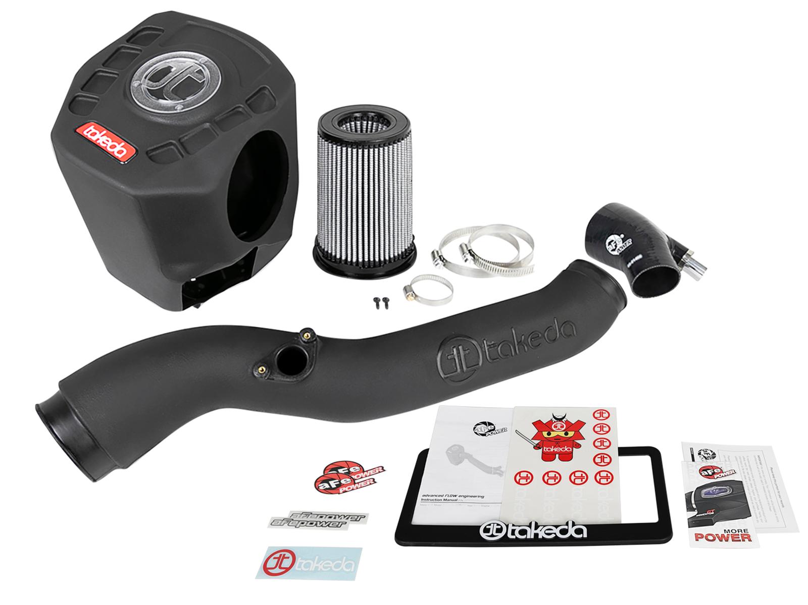 AFE Takeda Momentum Cold Air Intake System w/ Pro DRY S Media (2016-2020 IS300, IS200t) - TM-2019B-D