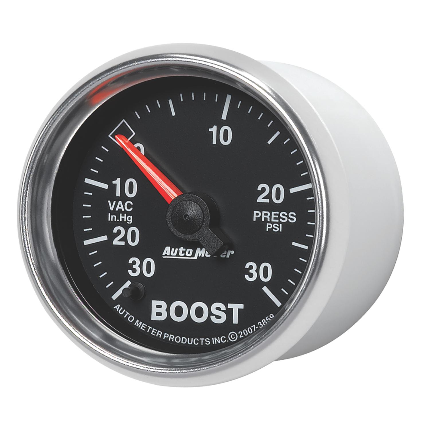 Auto Meter GS Series 2 1/16" -30/+30 Boost Gauge