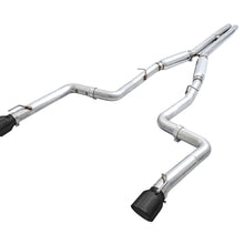 AWE Track Edition Exhaust - Diamond Black Tips (2015-2020 Dodge Charger 5.7L) - 3015-33134