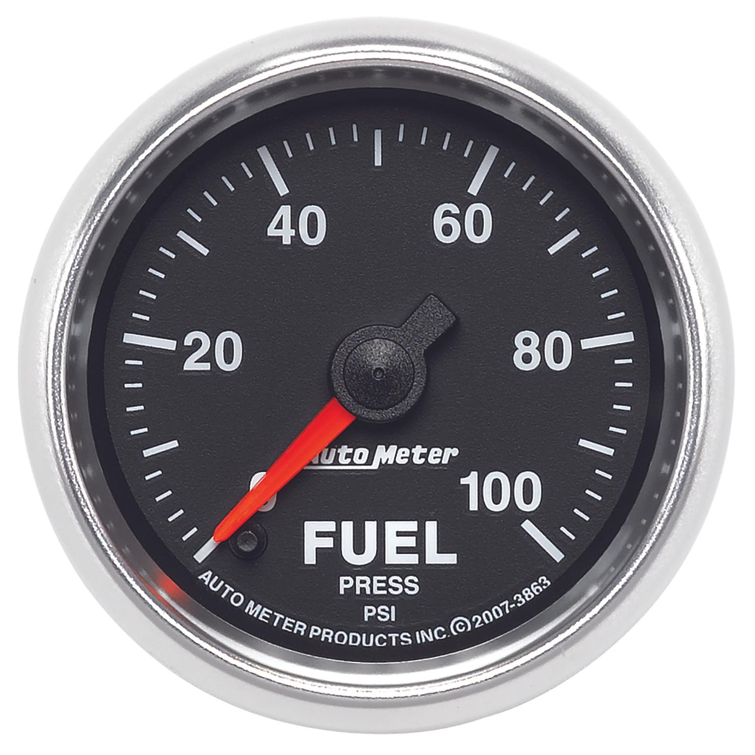 Auto Meter GS Series 2 1/16" 0-100psi Fuel Pressure Gauge