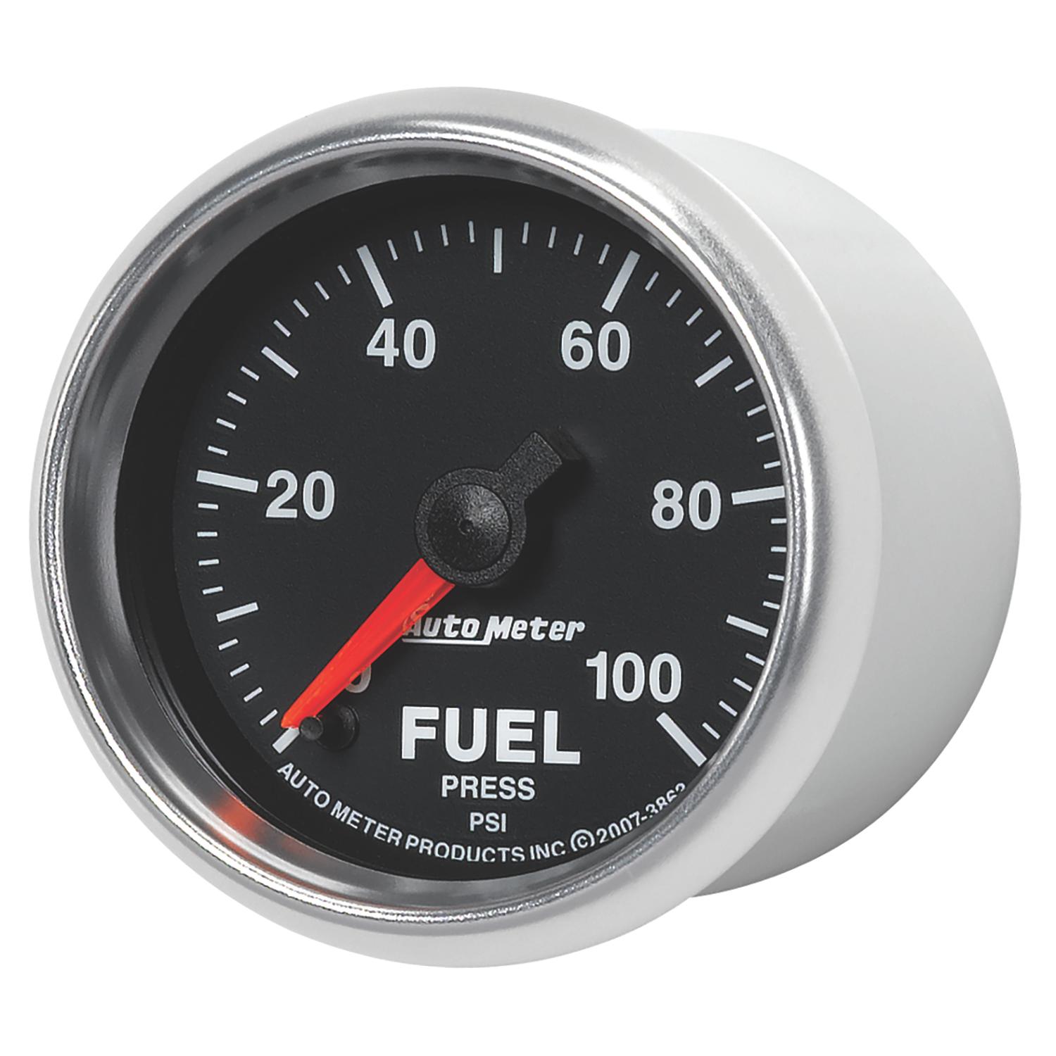Auto Meter GS Series 2 1/16" 0-100psi Fuel Pressure Gauge