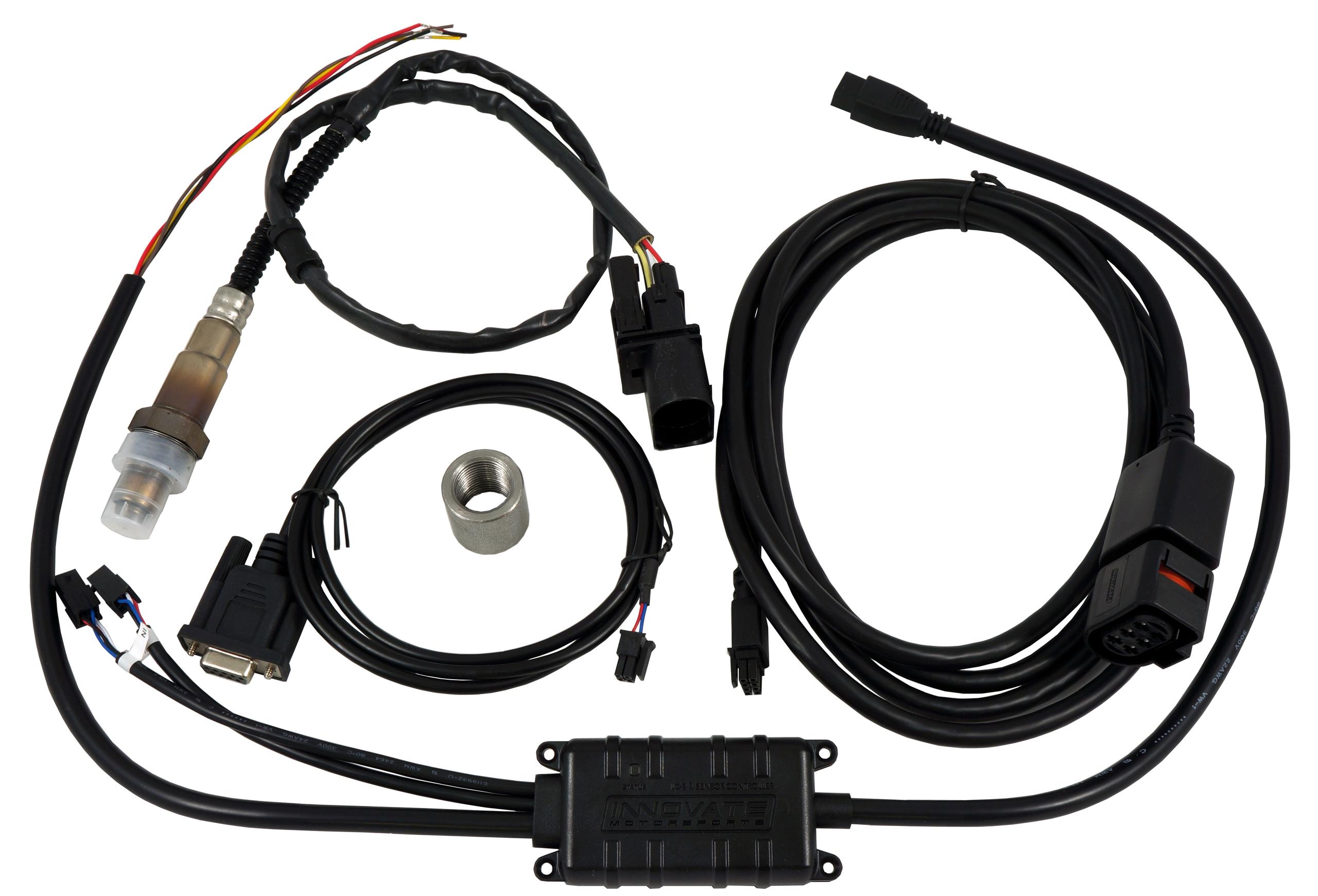 Innovate LC-2 Lambda Cable, 3 ft. Sensor Cable, &amp - O2 Kit - 38840