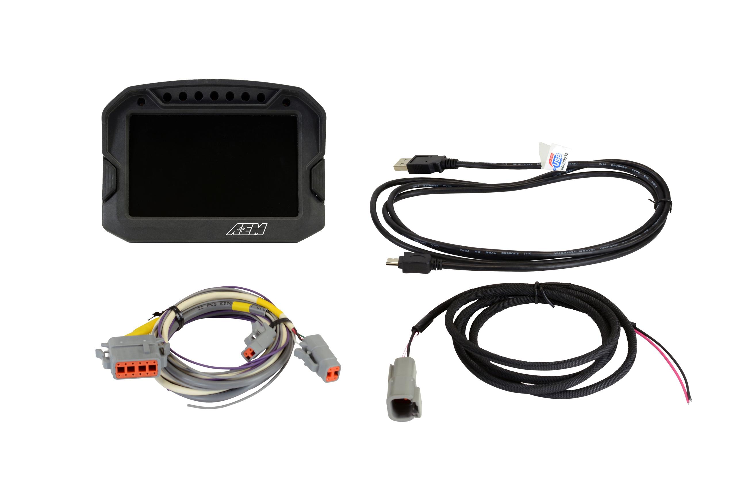 AEM Display Kit, CD-5 Carbon - 30-5600