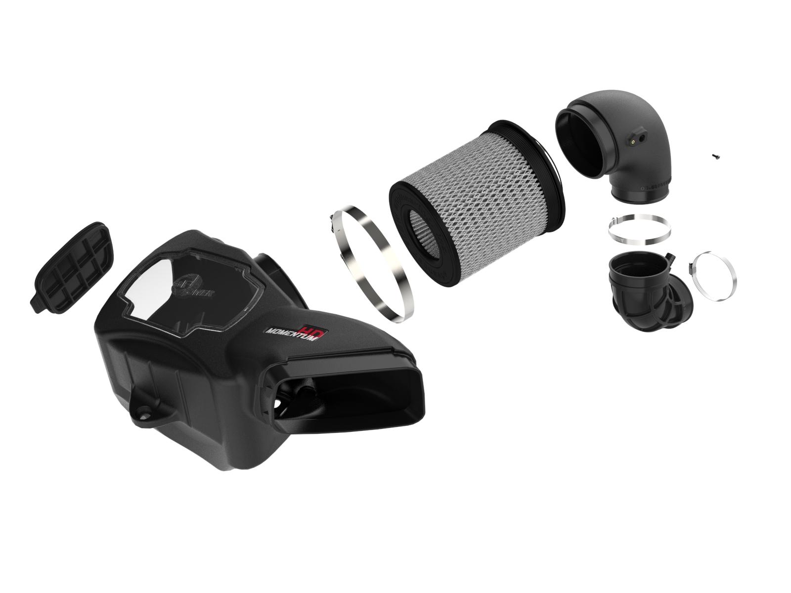 AFE Momentum HD Cold Air Intake System w/ Pro DRY S Filter (2025 2500 , 3500) - 50-70137D