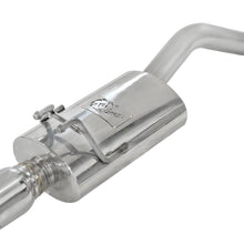 AFE Takeda 2-1/2in 304 Stainless Steel Axle-Back Exhaust System (2006-2011 Civic) - 49-36606