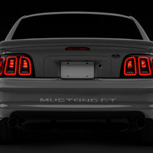 Raxiom 96-98 Ford Mustang Icon LED Tail Lights- Black Housing (Smoked Lens) - 389876