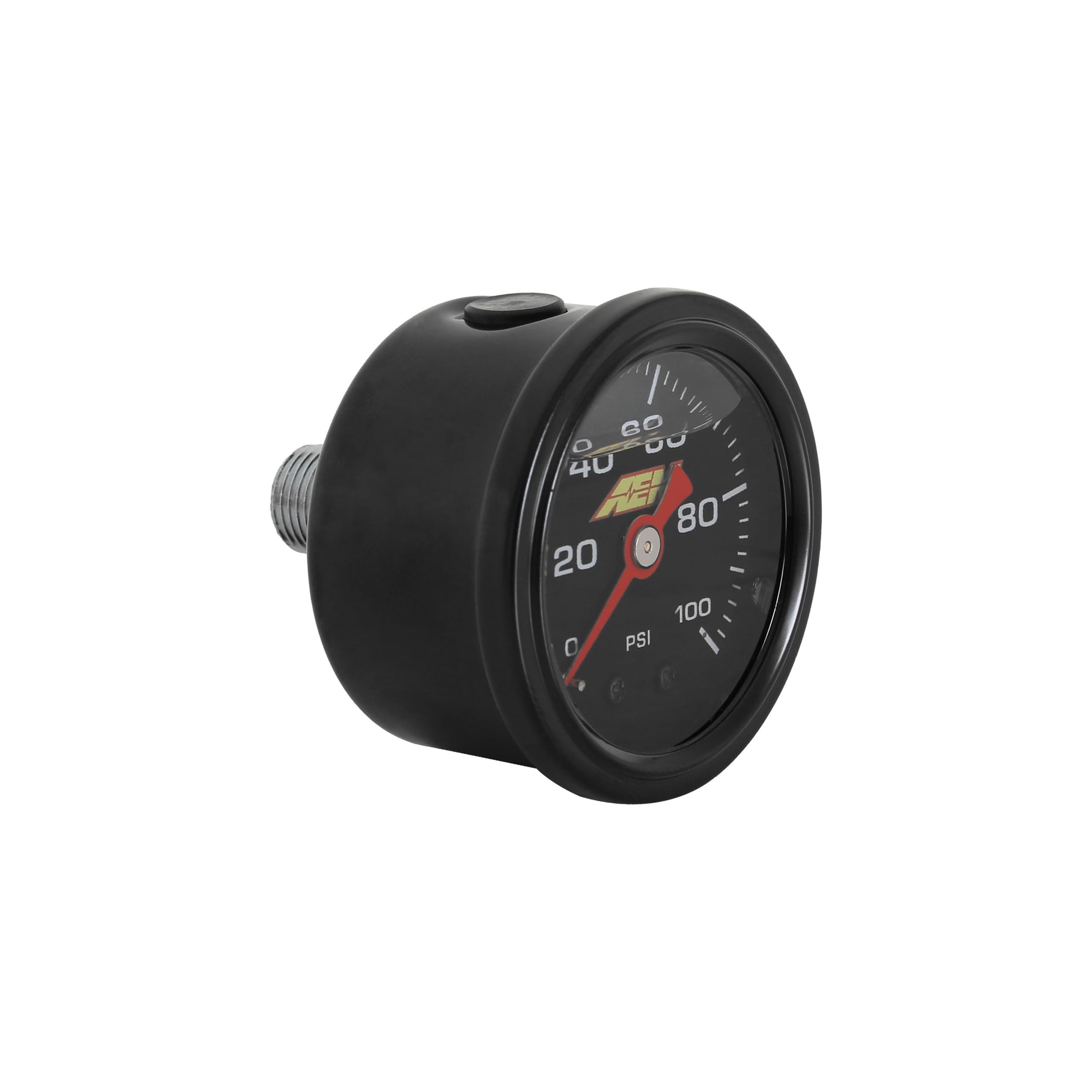 AEM 0-100 PSI Liquid-Filled Pressure Gauge (1/8th NPT) - 30-2135-100