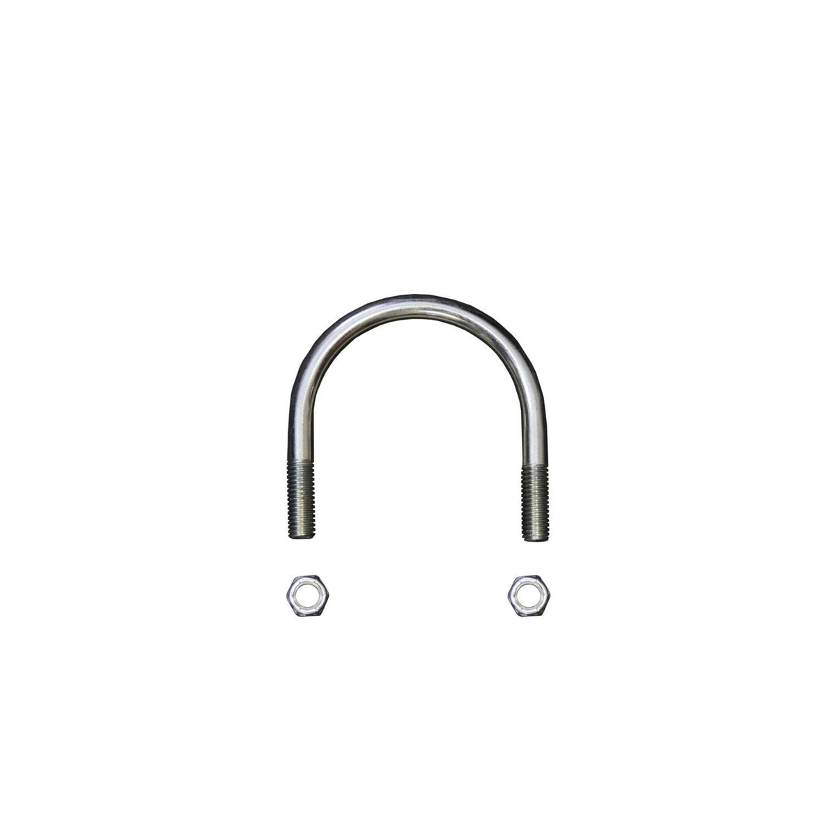 Skyjacker U-Bolt Round 0.375 Inch Diameter 2.75 Inch ID Width 3 Inch ID Length Incl. Nuts Front - 38X234X3