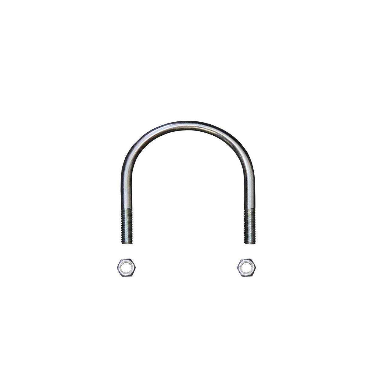 Skyjacker U-Bolt Round 0.375 Inch Diameter 3.5 Inch ID Width 4.5 Inch ID Length Incl. Nuts - 38X312X412