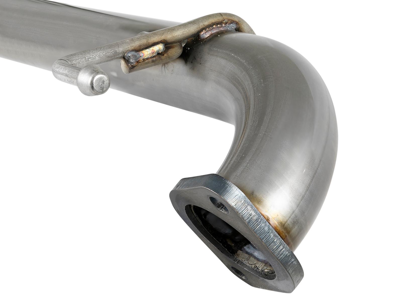 AFE Axle-Back Exhaust System (2018-2019 Subaru Crosstrek H4-2.0L) - 49-36802
