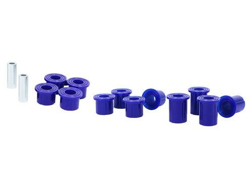 SuperPro Nissan Frontier D40 Leaf Spring & Shackle Bushing Kit (2005-2021 Equator, Frontier) - KIT141K