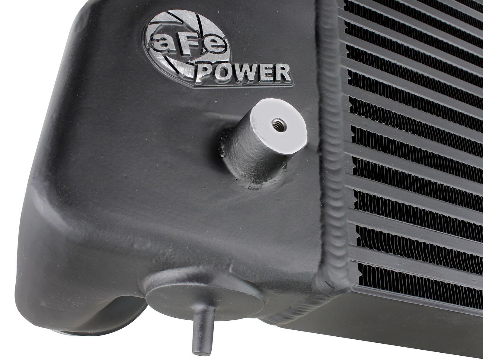 AFE BladeRunner Street Series Intercooler Kit w/ Tubes Black (1994-2002 Ram 2500, Ram 3500) - 46-21062-B