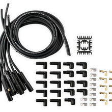 Accel Uni Ceramic 180 Boots Wire Kit - Black () - 9000Ck
