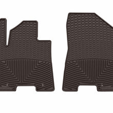 WeatherTech 19-21 Hyundai Tucson 1st Row Front All-Weather Floor Mats 2pc - Cocoa