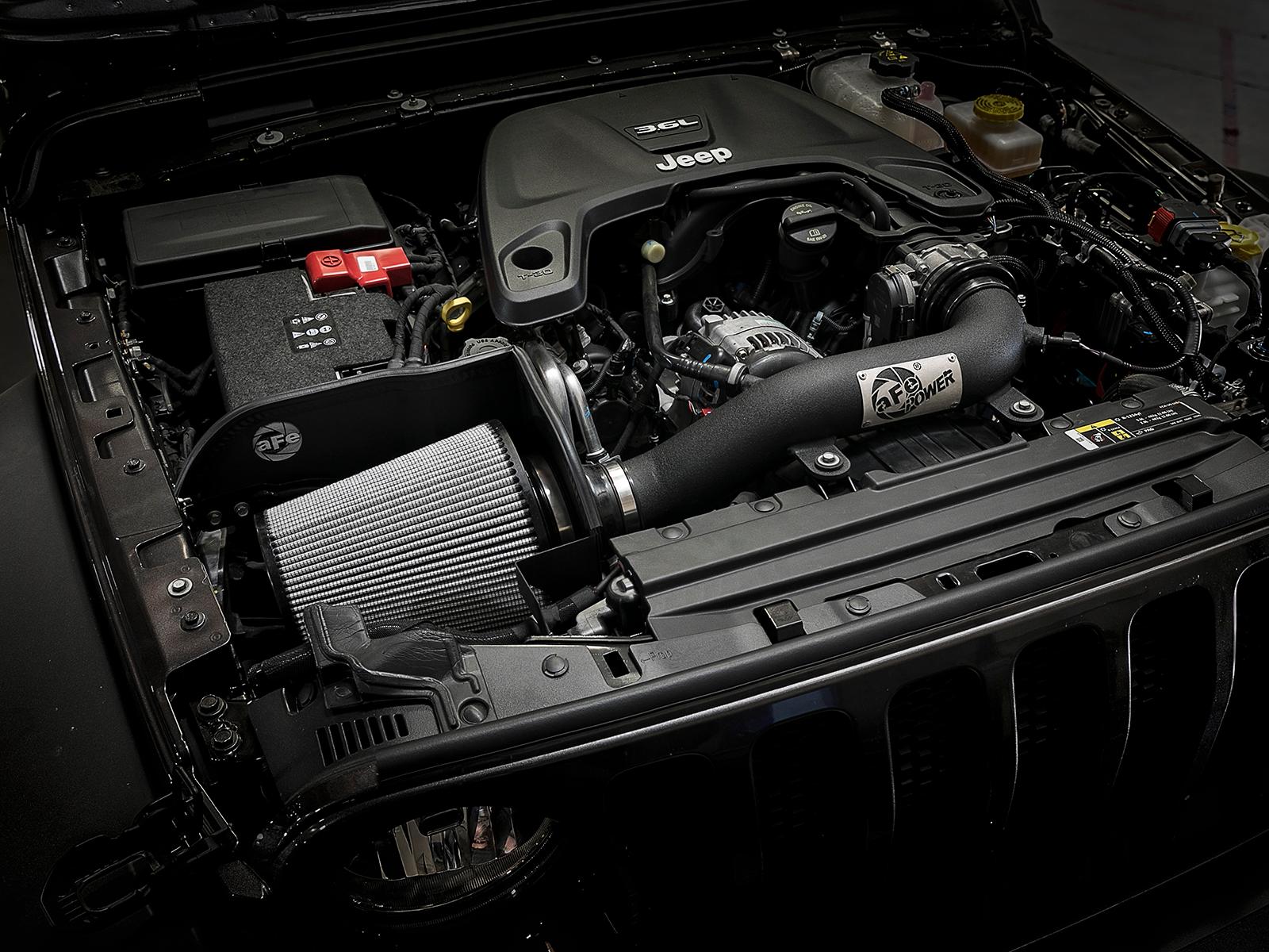AFE Open Element Intake (2018-2020 Jeep Wrangler V6-3.6L ) - 51-13002-B