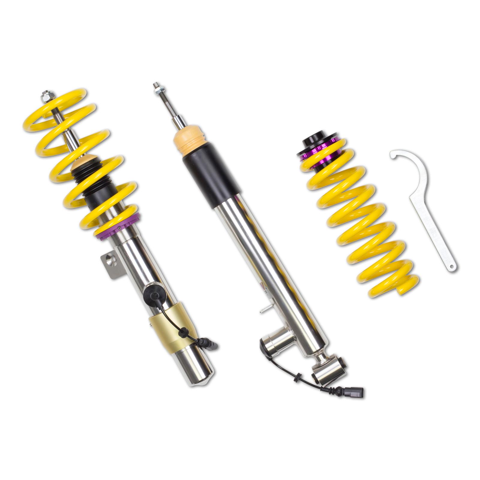 KW Height Adjustable Coilovers with standalone ECU for Electronic Damper Control - 39020004