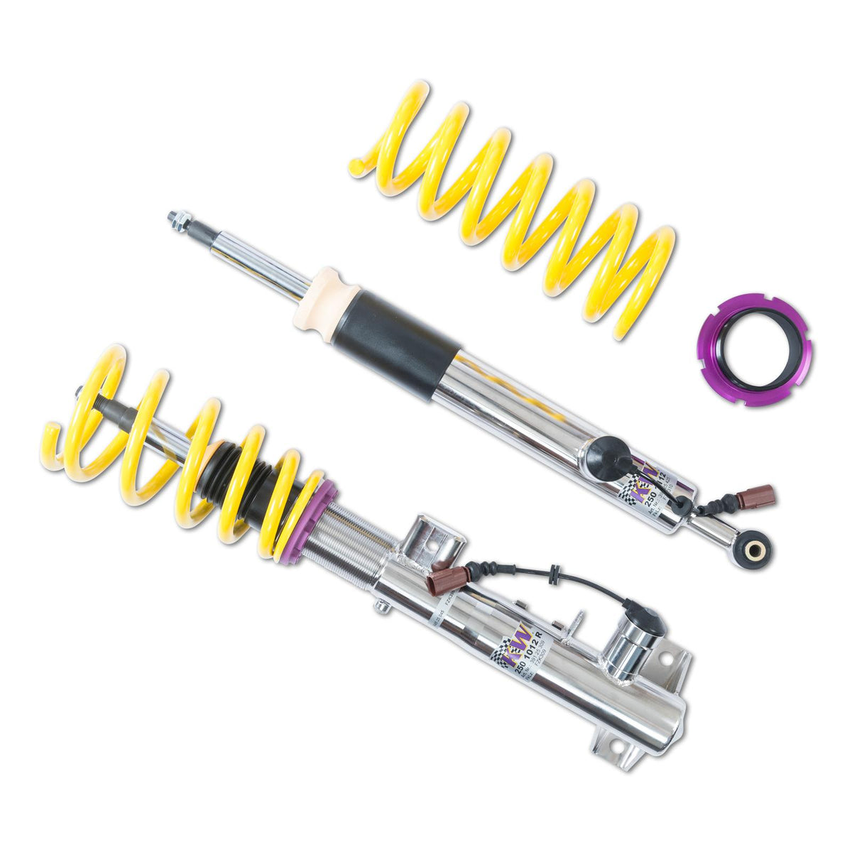 KW Height Adjustable Coilovers with standalone ECU for Electronic Damper Control (2008-2013 C63 AMG Base) - 39025004