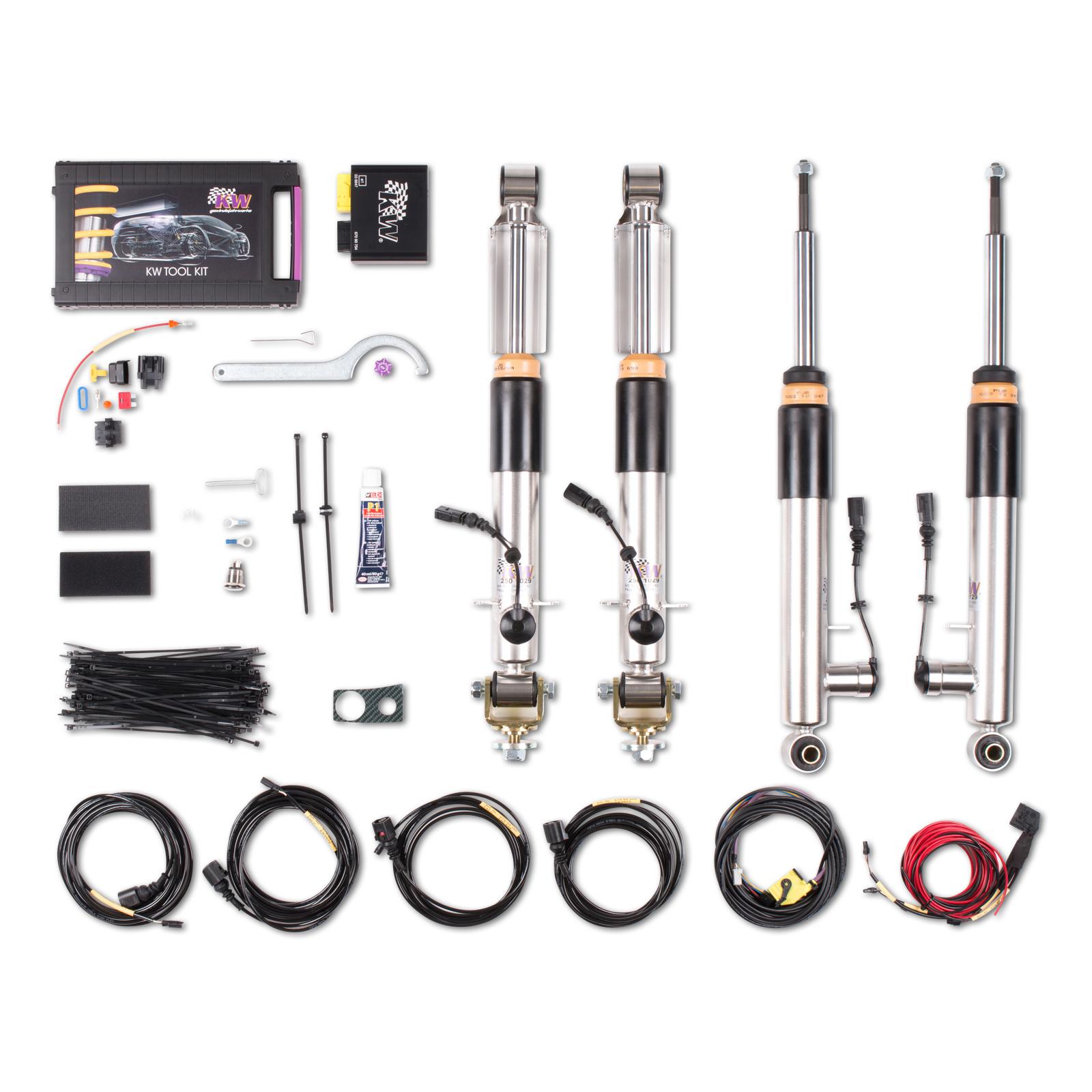 KW Height Adjustable Coilovers with standalone ECU for Electronic Damper Control (2013-2015 G63 AMG Base) - 39025016