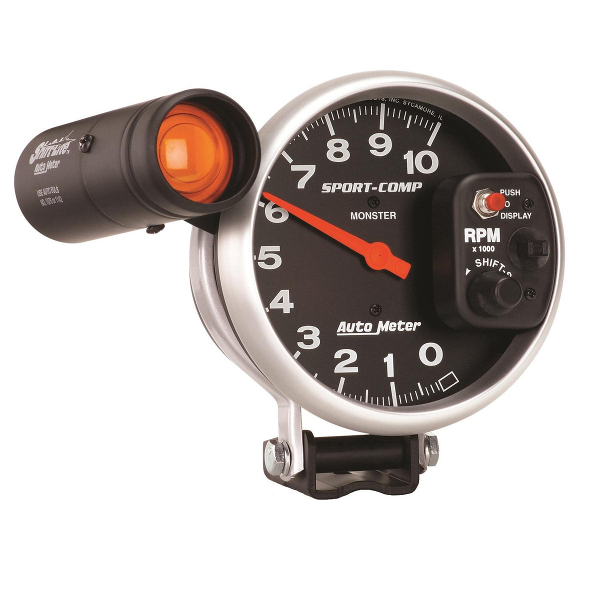 Autometer Sport Comp Series 10,000 RPM Shift-Lite and Tachometer