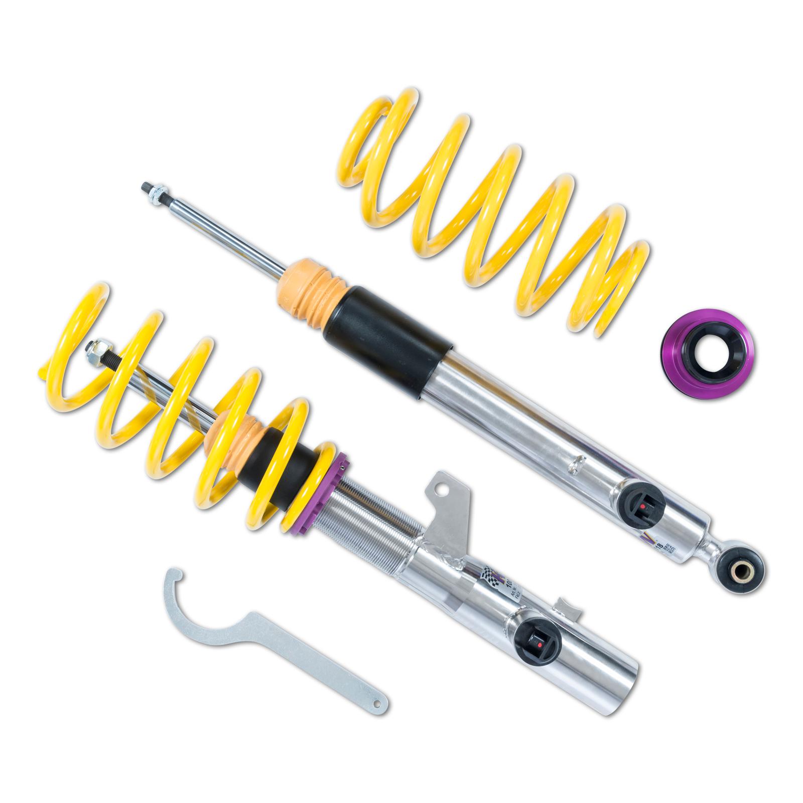 KW Plug &amp - Play Height Adjustable Coilovers with electronic damping control (2019-2021 Arteon) - 39080054