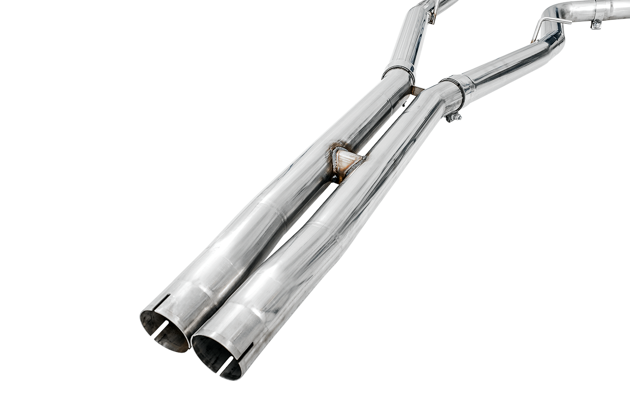 AWE 3015-32112 AWE Track Edition Exhaust - Silver Tips (2015-2020 Dodge Charger 6.4L / 6.2L SC)