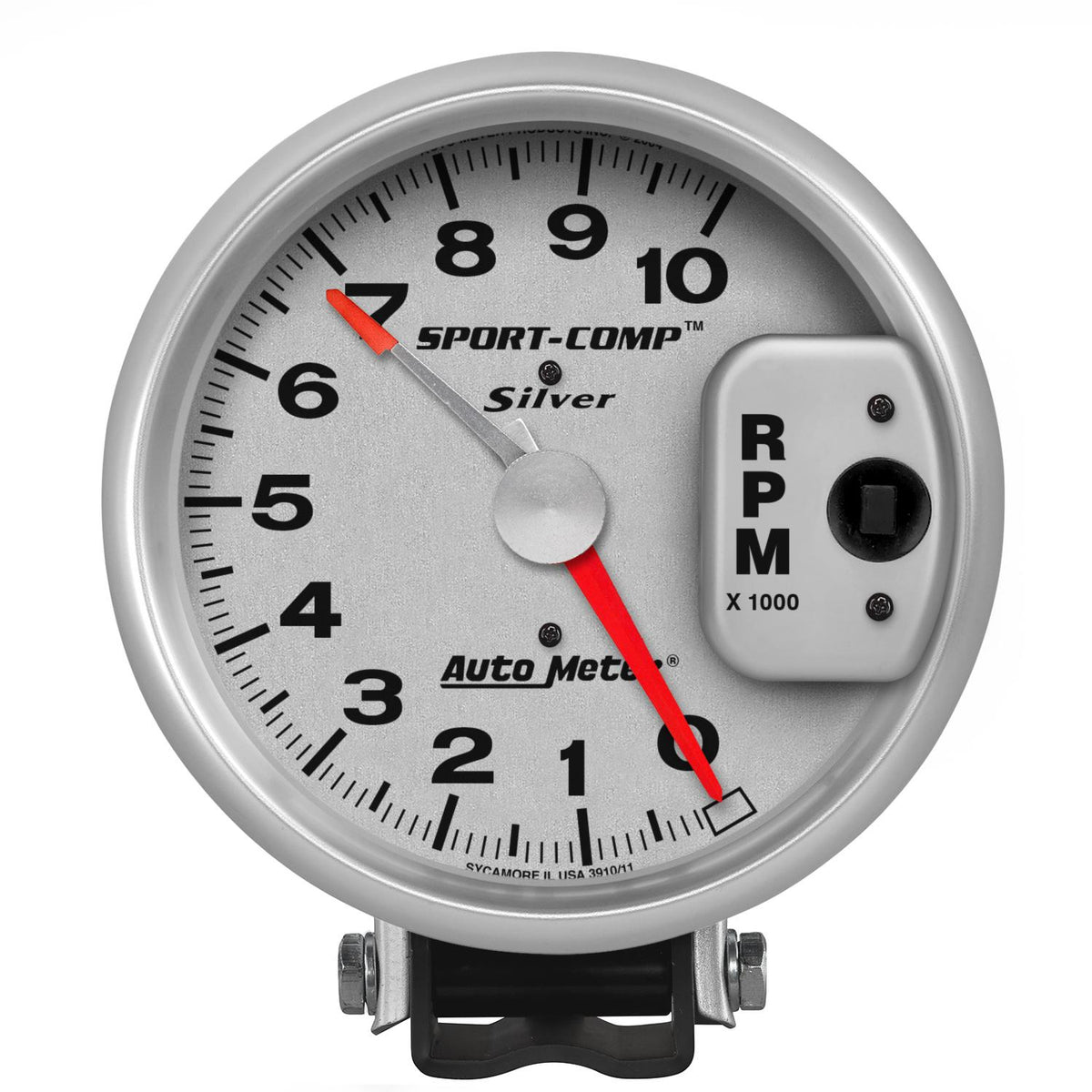 Auto Meter 5" PEDESTAL TACHOMETER, 0-10,000 RPM, ULTRA-LITE - 3910