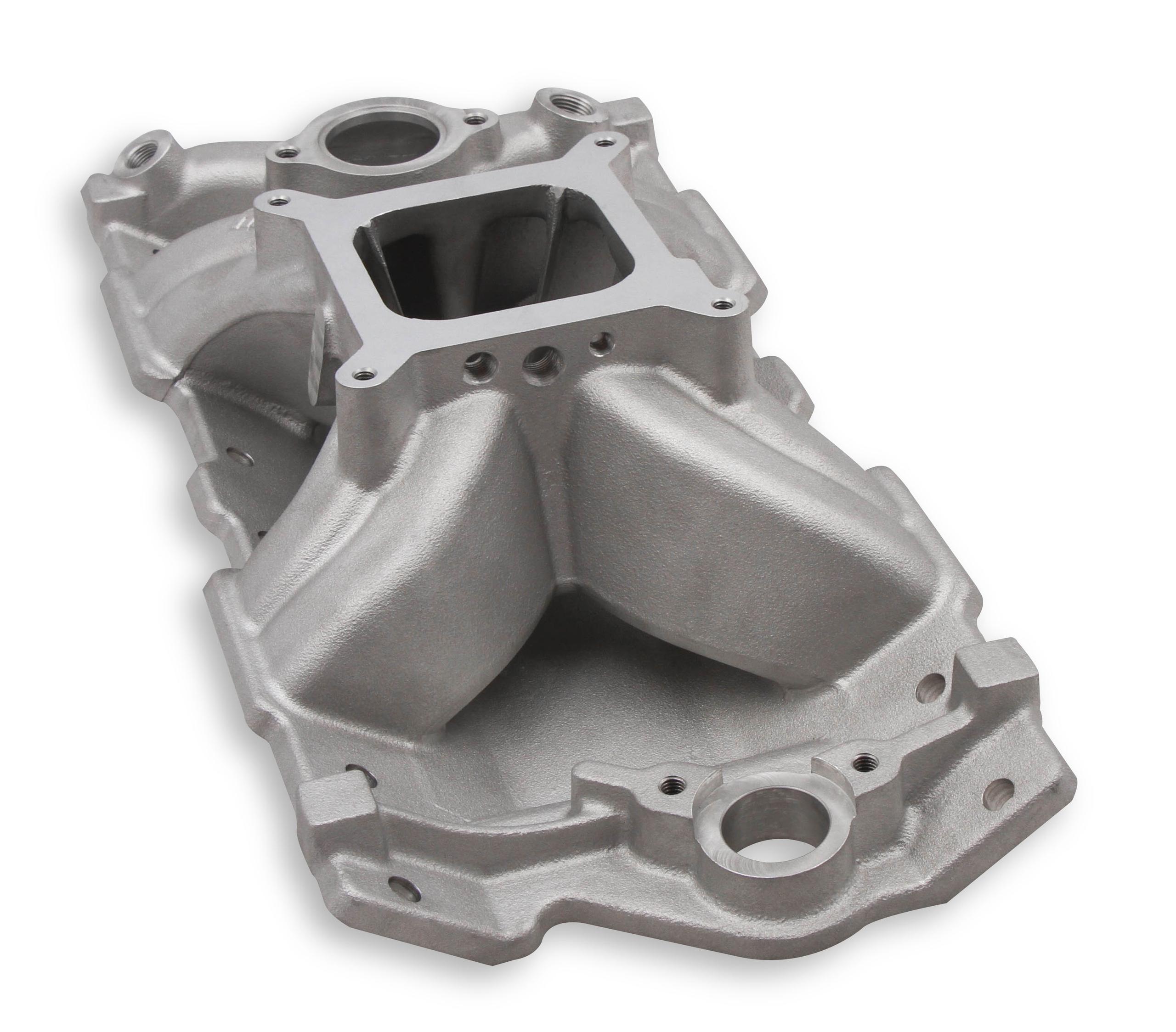 Holley Single Plane Intake Manifold- Chevy Small Block V8.  - 300-261
