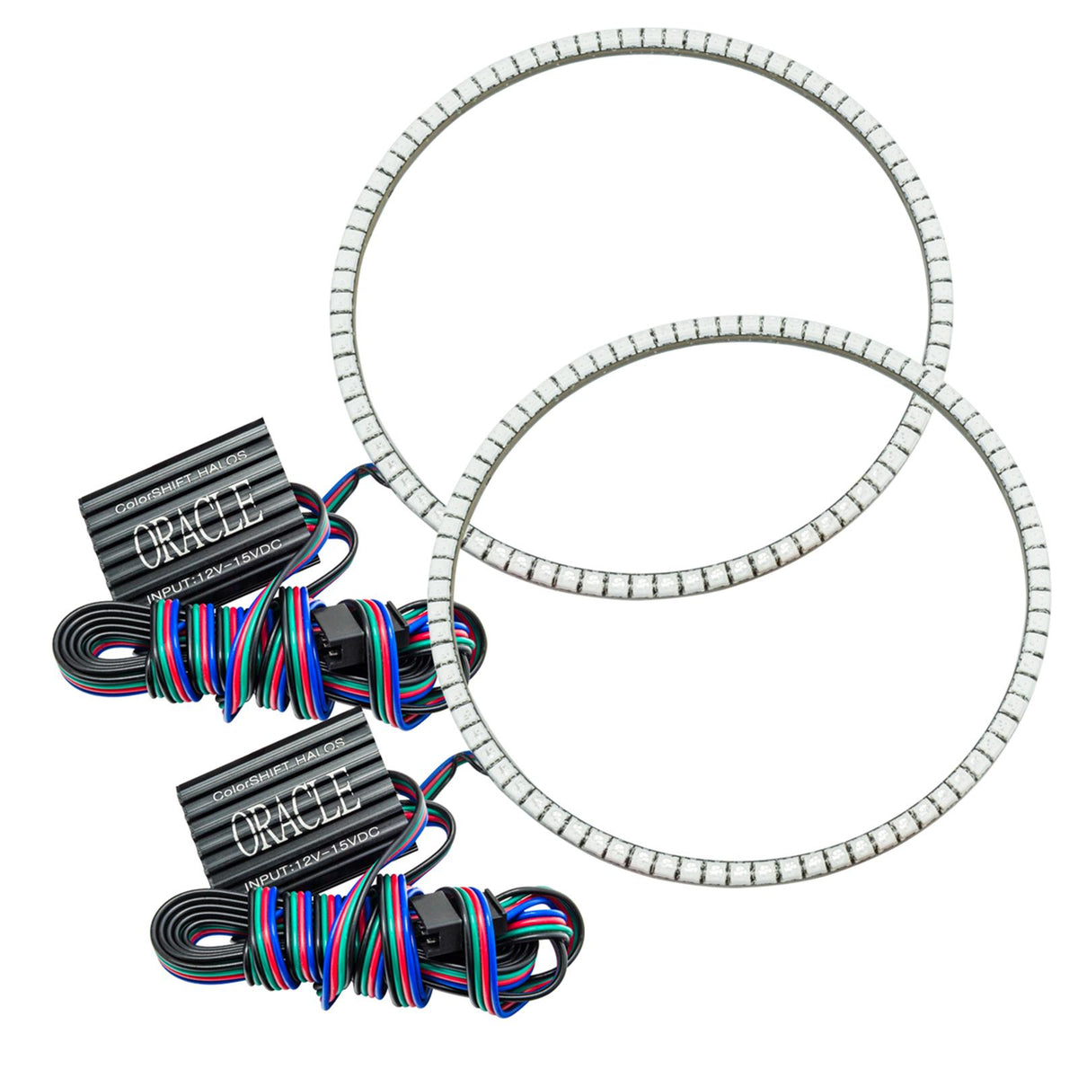 Oracle Lighting Led Waterproof Halo Kit, Colorshift - No Controller (2007-2017 Wrangler) - 3943-334