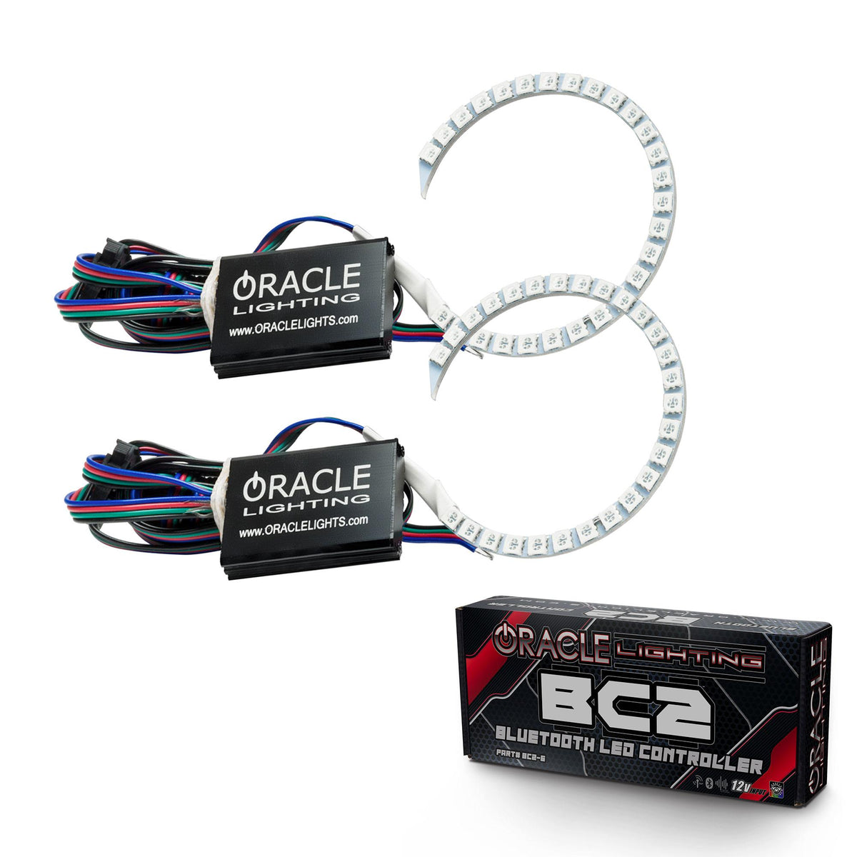 Oracle Lighting Colorshift Projector Halo Kit, Colorshift - Bc1 (2015-2021 Charger) - 3944-335